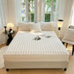 ⏳Time-Limited Special⏰!🛏Soft Rabbit Plush and Milk Velvet Fitted Sheet Mattress Cover Dustproof Mattress Protector