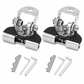 ⏳Time-Limited Special⏰ 1 Pair Car Engine Hood LED Light Bar Mounting Brackets Clamp Holders for Work Lights Modification