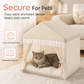 ⏳Time-Limited Special⏰Semi-Enclosed Indoor Pet Tent House for Cats and Dogs Suitable for All Seasons