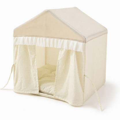 ⏳Time-Limited Special⏰Semi-Enclosed Indoor Pet Tent House for Cats and Dogs Suitable for All Seasons