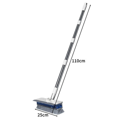 ⏳Time-Limited Special⏰Scrub, scrape, squeegee & tweezers, long handle, stiff bristles – deep clean any floor. 💪