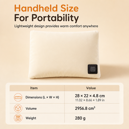 ⏳Time-Limited Special⏰Portable Rechargeable Graphene Hand Warmer | Waterless Explosion Proof Plush Handheld Heating Bag♨️💦