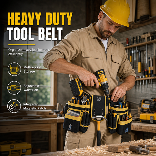 ⏳Time-Limited Special⏰Adjustable Tool Waist Bag – Multi-pocket & hands-free carry ✨