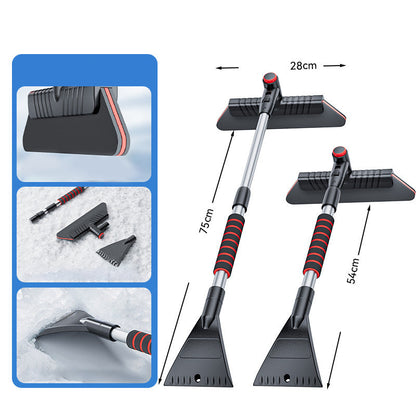 ⏳Time-Limited Special⏰3-in-1 Telescopic Car Snow Brush & Ice Scraper