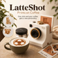 ⏳Time-Limited Special⏰Retro Coffee Art Camera – Mechanical Latte Art Stencil Printer