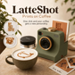 ⏳Time-Limited Special⏰Retro Coffee Art Camera – Mechanical Latte Art Stencil Printer