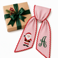 ⏳Time-Limited Special⏰Vintage Santa Ribbon Bow for Wreaths & Doors