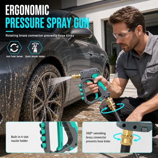 ⏳Time-Limited Special⏰High Pressure Washer Short Spray Tool