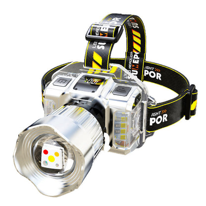 ⏳Time-Limited Special⏰5-Color LED Headlamp with Motion Sensor