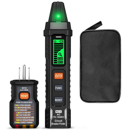 ⏳Time-Limited Special ⏰⚡️Digital Circuit Breaker Finder with Socket Tester
