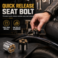 ⏳Time-Limited Special⏰ 🔩 CNC Quick Release Seat Bolt – Billet Aluminum, Tool-Free Hand Tightening & Revolver Styling – For & Universal Fit 🔧