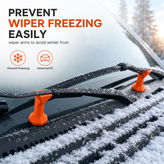 ⏳Time-Limited Special⏰2-Pack Car Stand Plastic Anti-Freeze Wiper Protector for Winter