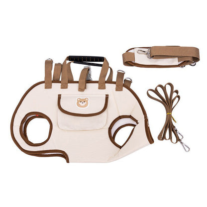 ⏳Time-Limited Special⏰2-in-1 Portable Pet Carrier/Sling/Tote | Breathable Blended Fabric, Padded Sponge Shoulder Strap🔄