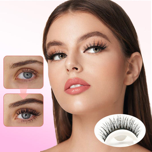 ⏳Time-Limited Special⏰Reusable Self-Adhesive Lashes – Lightweight Natural Curl & Eyeliner Effect, No Extra Glue Needed 💄❤️