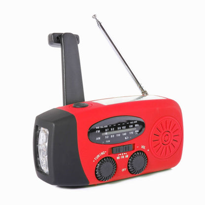 ⏳Time-Limited Special ⏰Multifunctionele Draagbare Noodradio op Zonne-energie