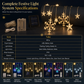 ⏳Time-Limited Special⏰LED Snowflake Curtain Lights – Waterproof & festive décor ✨