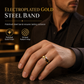 ⏳Time-Limited Special⏰💎Stainless Steel Enamel Stripe Ring – Trendy Unisex Couple Band for Everyday Style