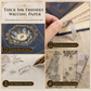 ⏳Time-Limited Special⏰Vintage European Style Hardcover Journal Notebook with Hollow Out Cover Gold Foil Accents and Color Illustrated Pages