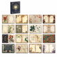 ⏳Time-Limited Special⏰Vintage European Style Hardcover Journal Notebook with Hollow Out Cover Gold Foil Accents and Color Illustrated Pages