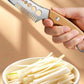 ⏳Time-Limited Special⏰🌿 Multifunctional Scallion Shredder Knife – Stainless Steel Blade with Herb Stripper & Fish Scaler