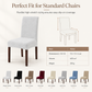 ⏳Time-Limited Special⏰Waterproof Mid Back Dining Chair Slipcover with Pine Leaf Pattern Stain and Scratch Resistant Chair Protector