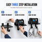 ⏳Time-Limited Special⏰🏠 CPAP Bedside Organizer & Wall Mount Shelf | Secure, Space-Saving Storage