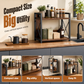 ⏳Time-Limited Special⏰🏠 Versatile Two-Tier Organizer – Neat, Sturdy & Space-Saving