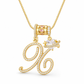 ⏳Time-Limited Special⏰Layering Cursive Initial with Heart Charm Gold and Silver Tone Box Chain Neck Jewelry 26 Letters A to Z