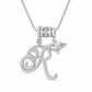 ⏳Time-Limited Special⏰Layering Cursive Initial with Heart Charm Gold and Silver Tone Box Chain Neck Jewelry 26 Letters A to Z