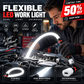 ⏳Time-Limited Special ⏰ Flexible Silicone LED Strip — Waterproof & Rechargeable 🔦